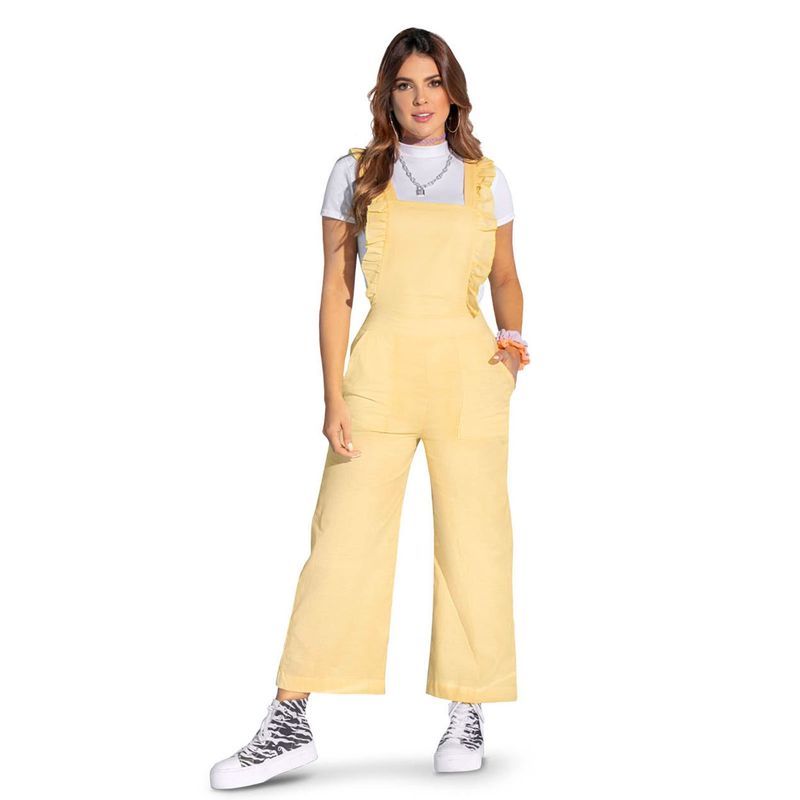 ATYPICAL - Overall Largo Mujer Amarillo Atypical 92670