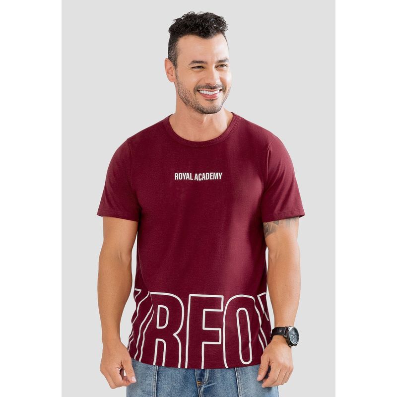 MARKETING PERSONAL - Camiseta Hombre Vinotinto Mp 104129