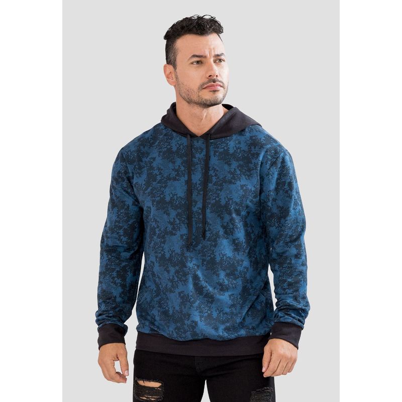 MARKETING PERSONAL - Buzo Hombre Azul Mp 104979