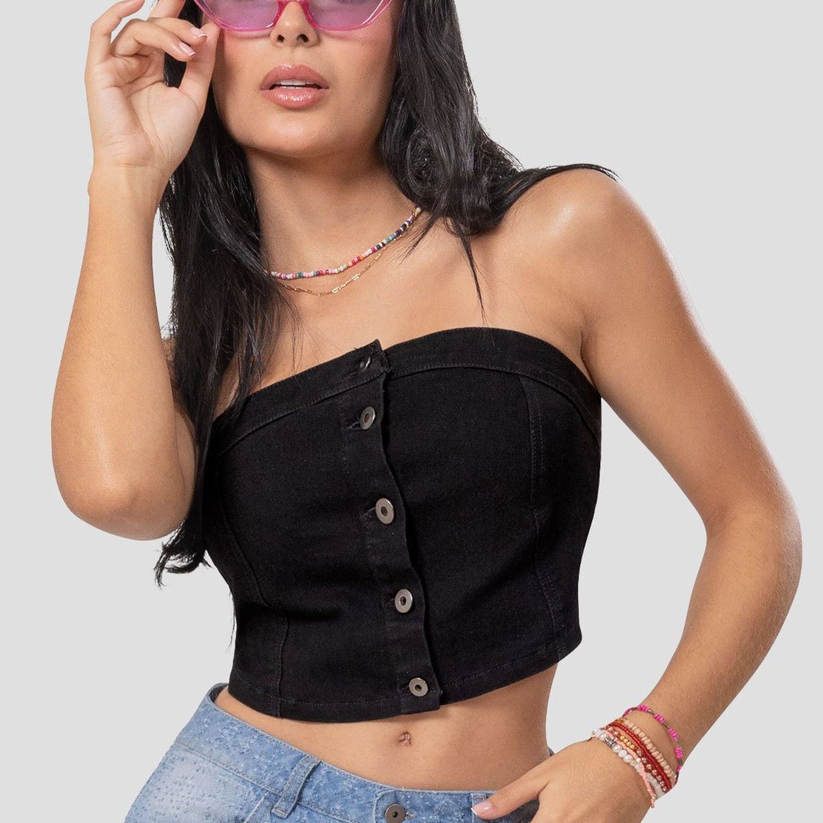 ATYPICAL - Blusa Mujer Negro Atypical 104896