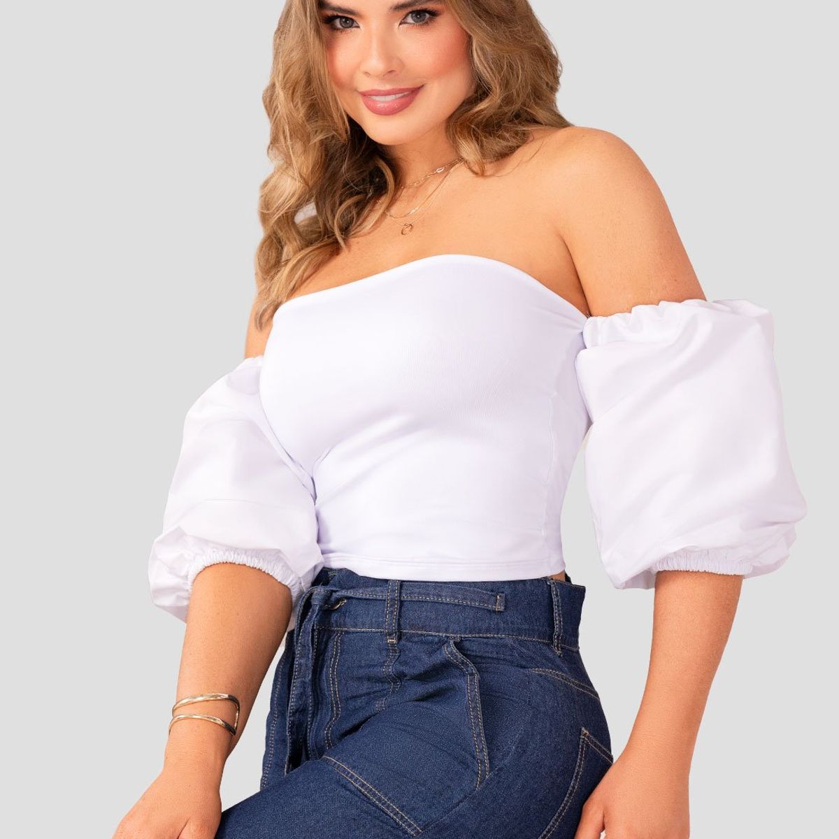 MARKETING PERSONAL - Blusa Mujer Blanco Mp 105167