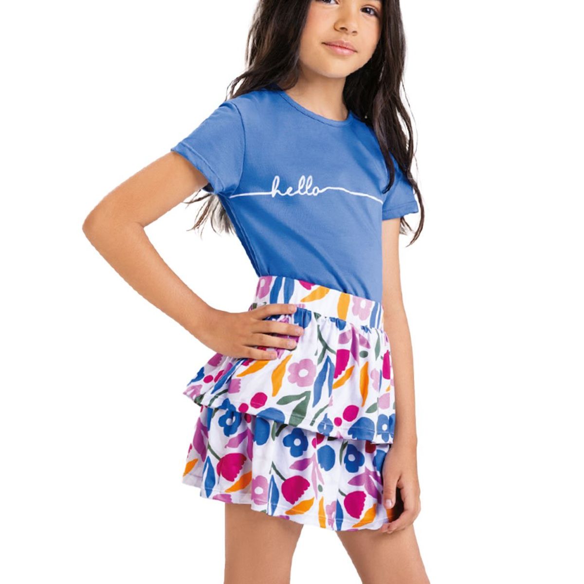 MARKETING PERSONAL - Falda Infantil Femenino Multicolor Mp 5706