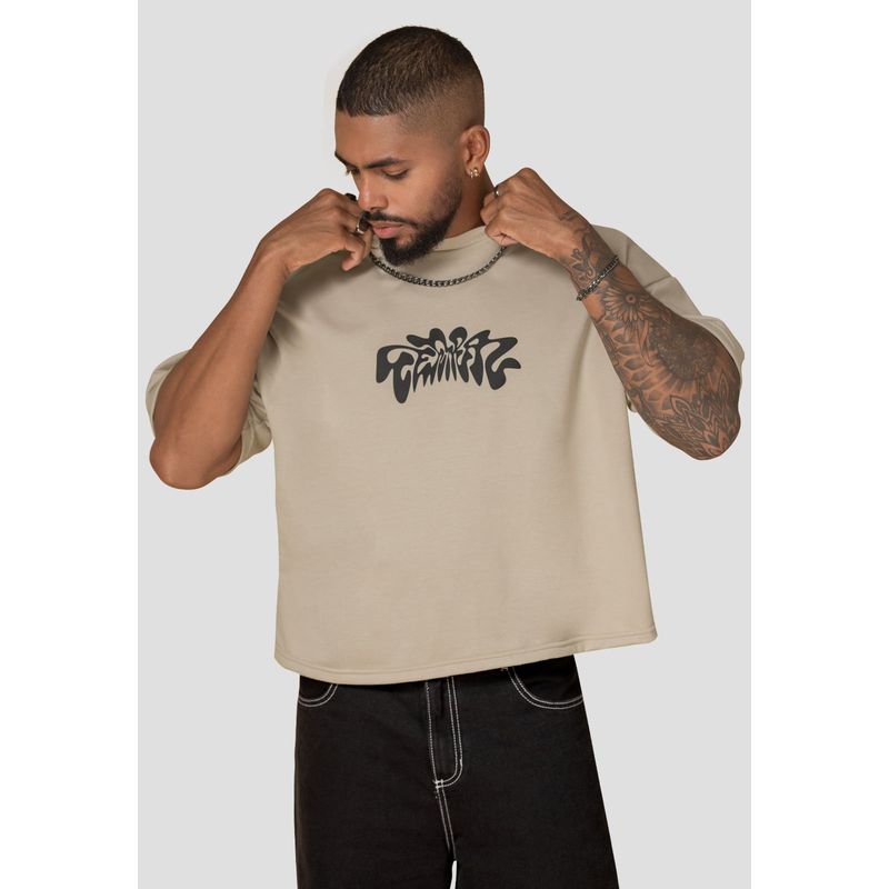 ATYPICAL - Camiseta Hombre Beige Atypical 104902