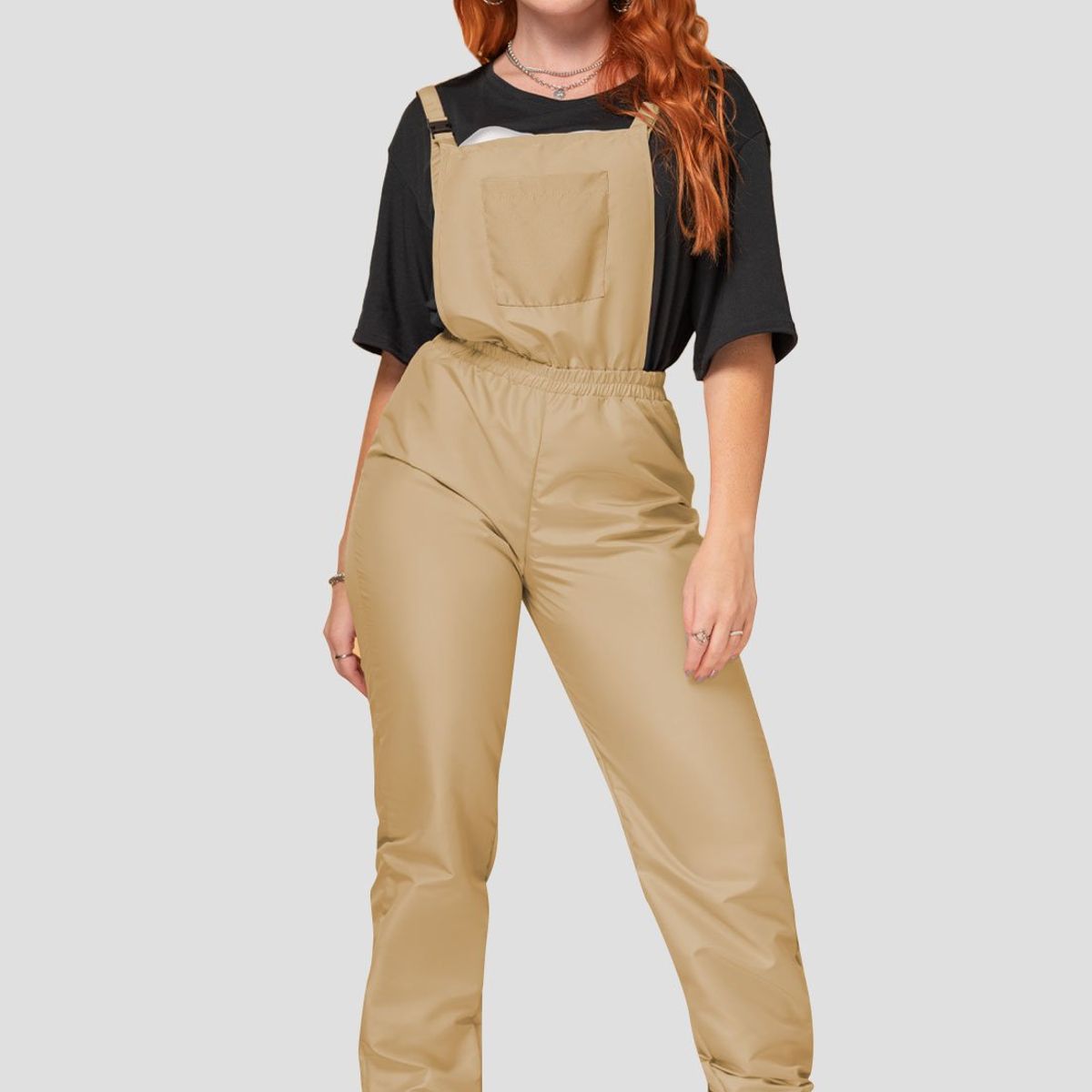 ATYPICAL - Overall Largo Mujer Beige Atypical 105097