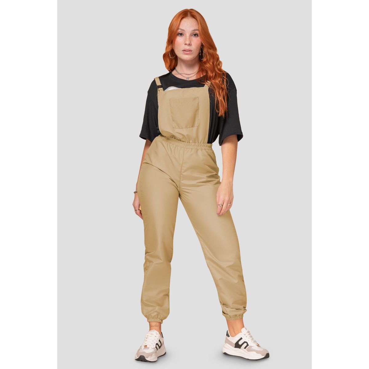 ATYPICAL - Overall Largo Mujer Beige Atypical 105097