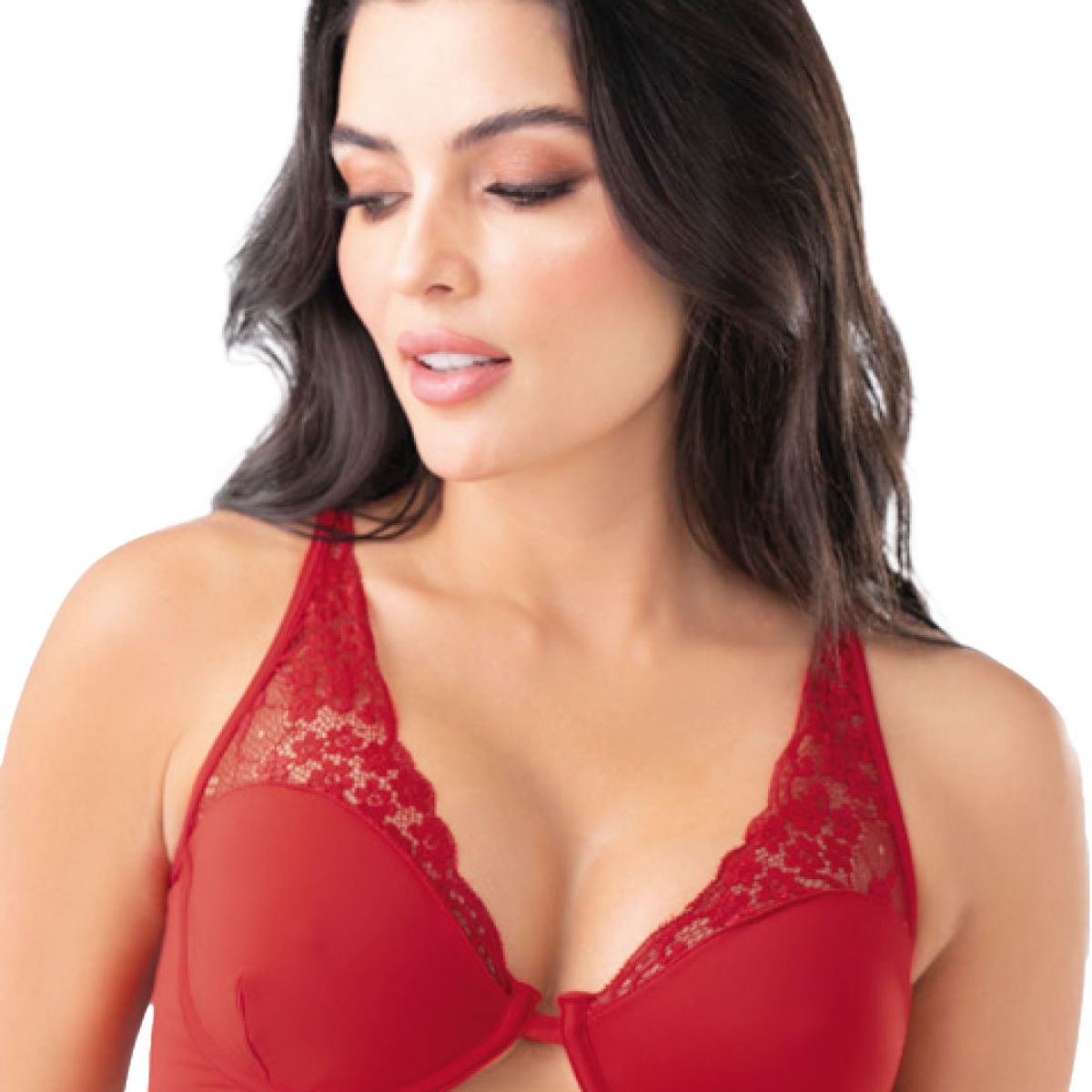 FORMAS INTIMAS - Brasier Mujer Rojo Fi 4141