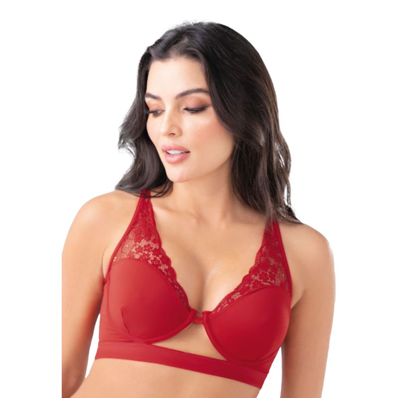 FORMAS INTIMAS - Brasier Mujer Rojo Fi 4141