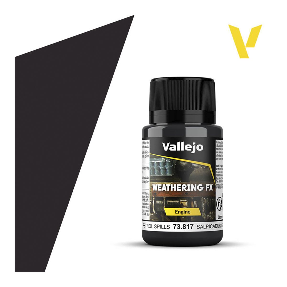 GENERICO - Weathering FX 40ml 73817 Salpicaduras De Petróleo Acrilico