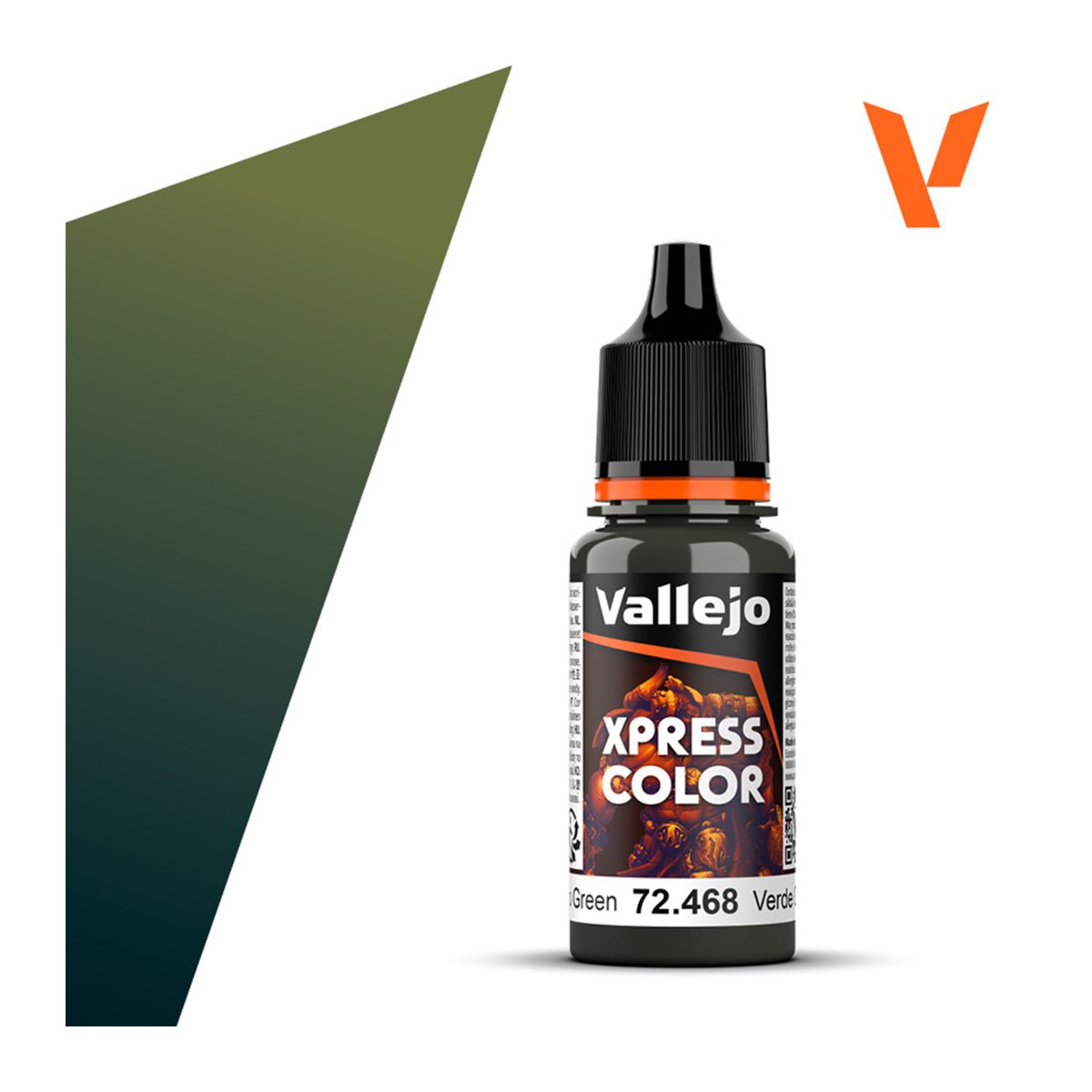 GENERICO - Express Color 18ml 72468 Verde Comando Acrilico Vallejo