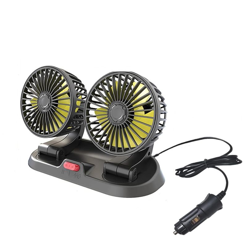 GENERICO - Ventilador Carro Potente Interior 12v