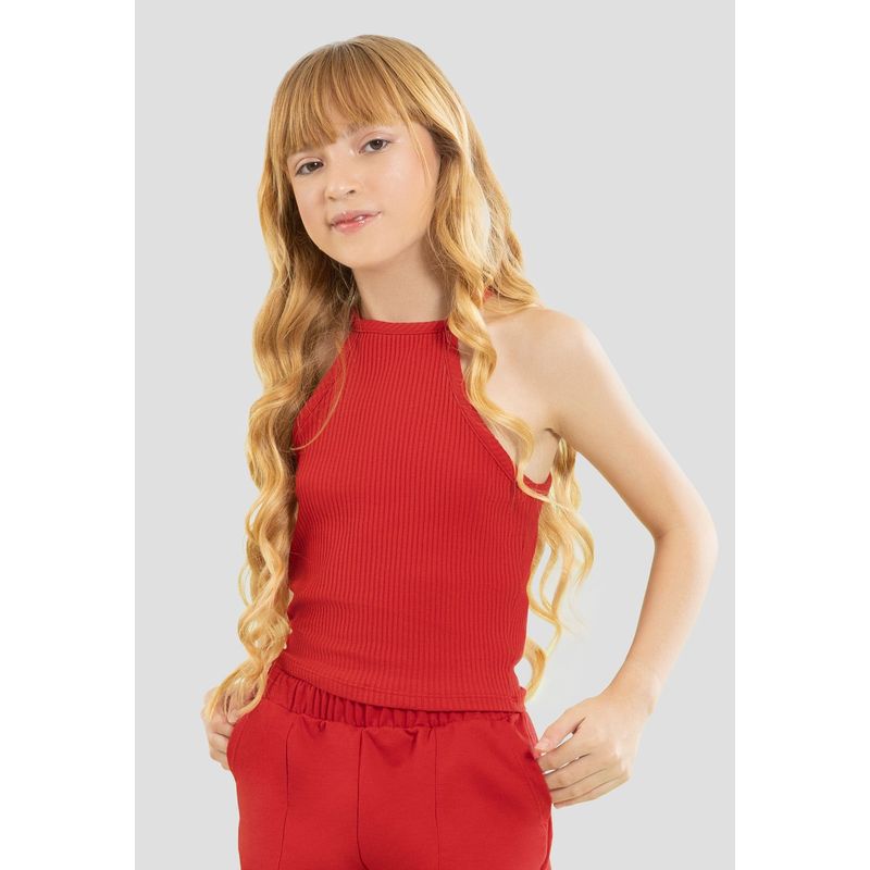 MARKETING PERSONAL - Camiseta Infantil Femenino Rojo Mp 104120