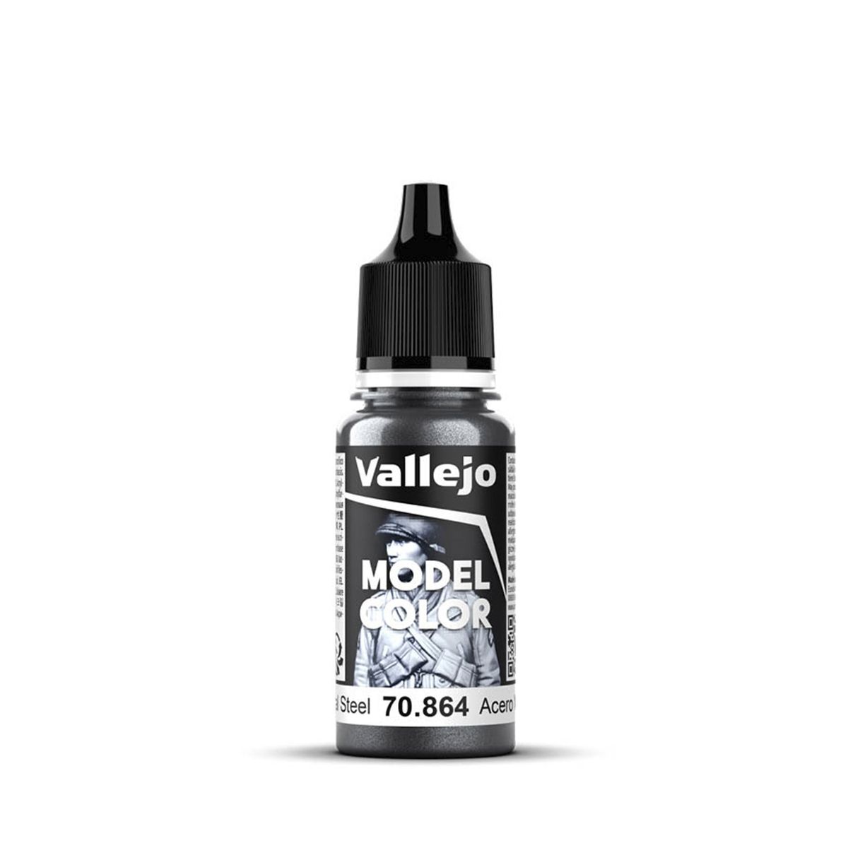 GENERICO - Model Color 18 ml 70864 Acero Natural Acrilico Vallejo