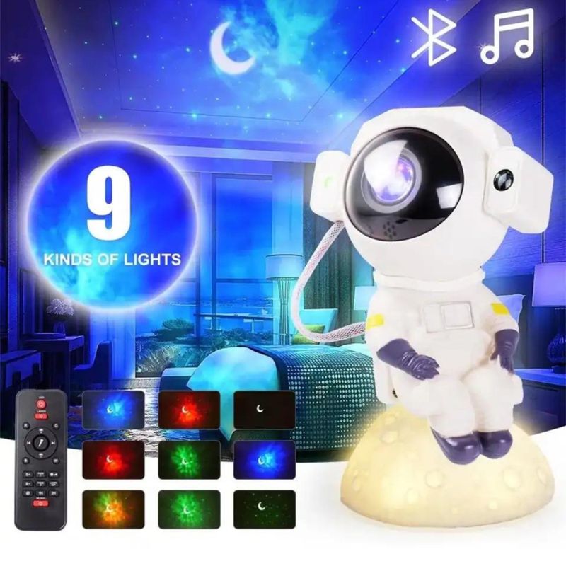 GENERICO - Lámpara de Proyector de Cielo Estrellado Musical