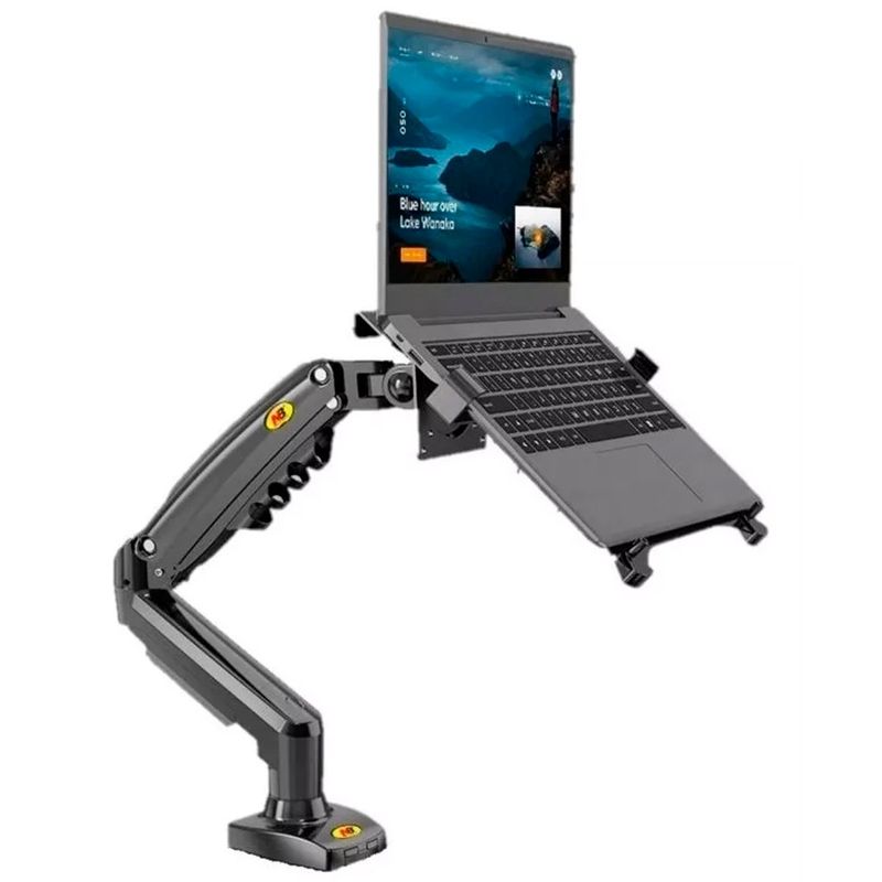 NORTH BAYOU - Soporte Base Brazo Laptop Portatil North Bayou Ergonomica F80  FP