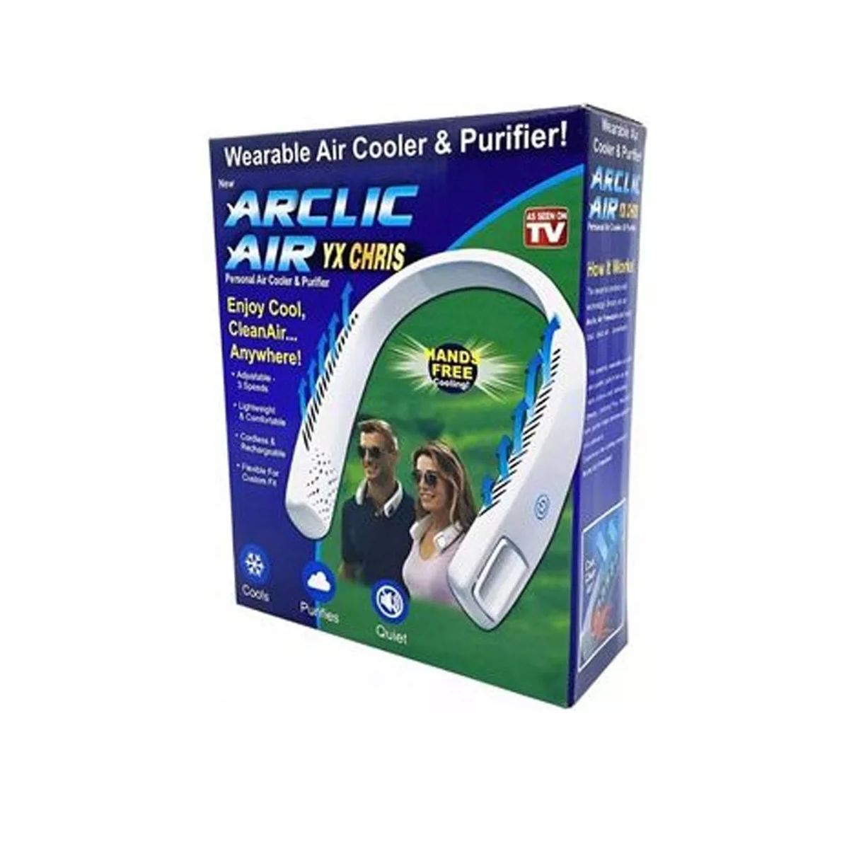 GENERICO - Ventilador Personal Portatil Para Cuello Recargable