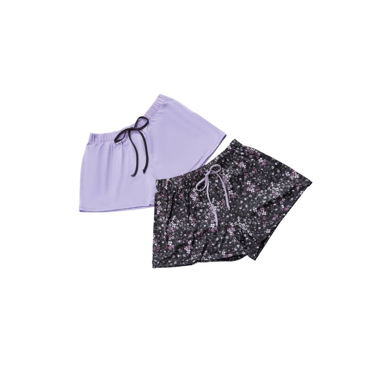 FORMAS INTIMAS - Short Paq X2 Mujer Multicolor Fi 101908