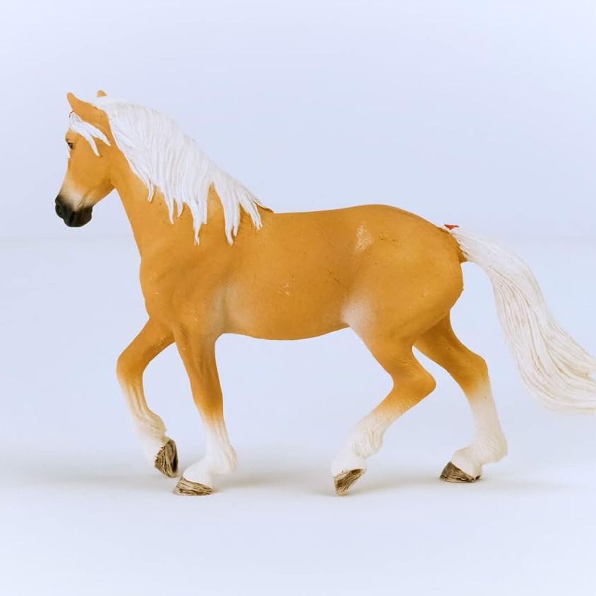 JUGANDO Y EDUCANDO - Figura Coleccionable Yegua Haflinger Pintada A Mano Schleich