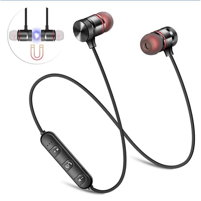 GENERICO - Audifonos Bluetooth Estilo Cuellera SGS-888