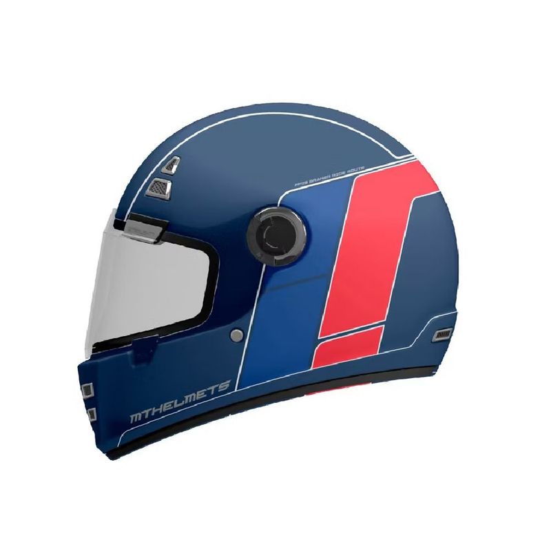 MT HELMETS - CASCO MT JARAMA CERTIFICADO ECE2206  RIDE ROUTE MATE TALL L