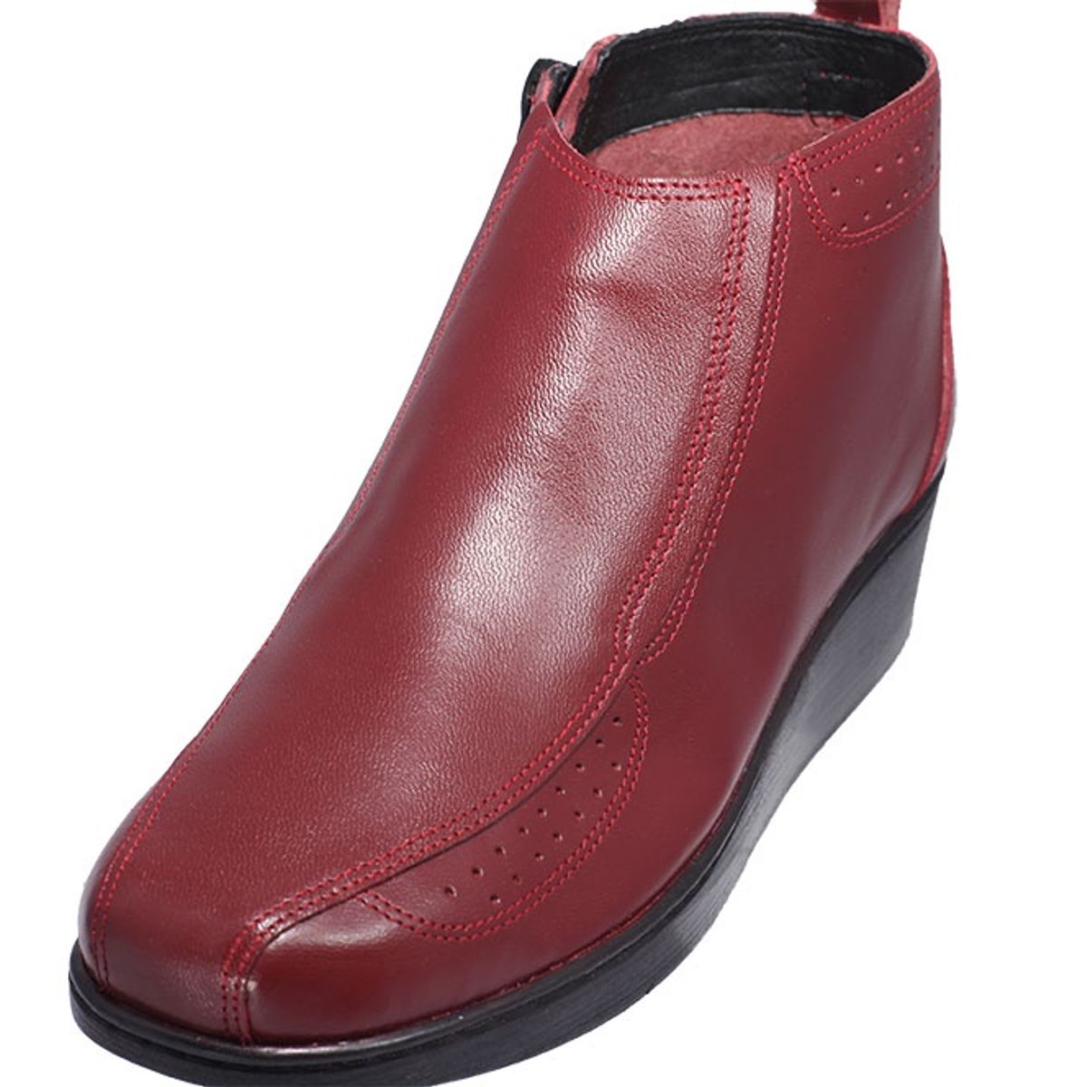 CALZADO ROMULO - Botin Cuero Dama Tacón Corrido Marca Romulo