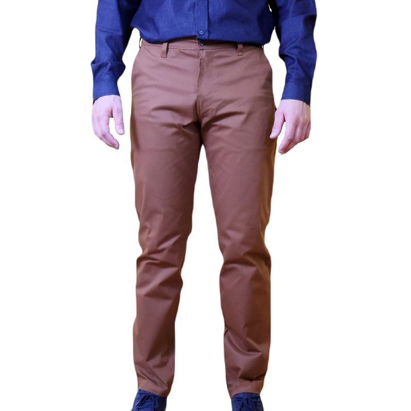 ARANZAZU - Pantalón casual athletic fit en dril stretch