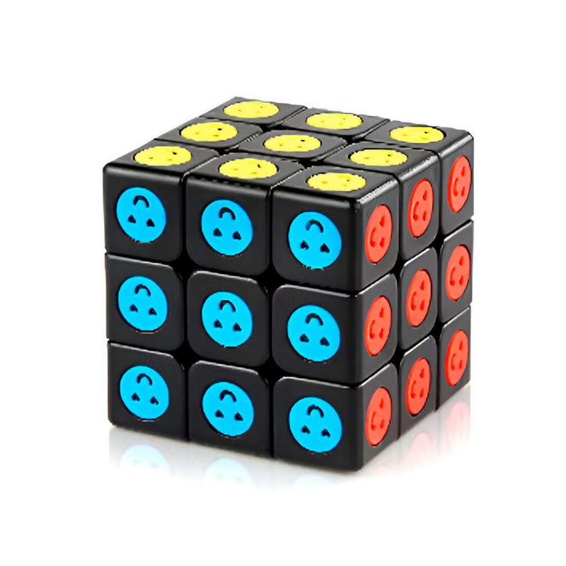 GENERICO - Cubo Emoji Soma Mágico Rubik 6 Colores Juguete Didáctico