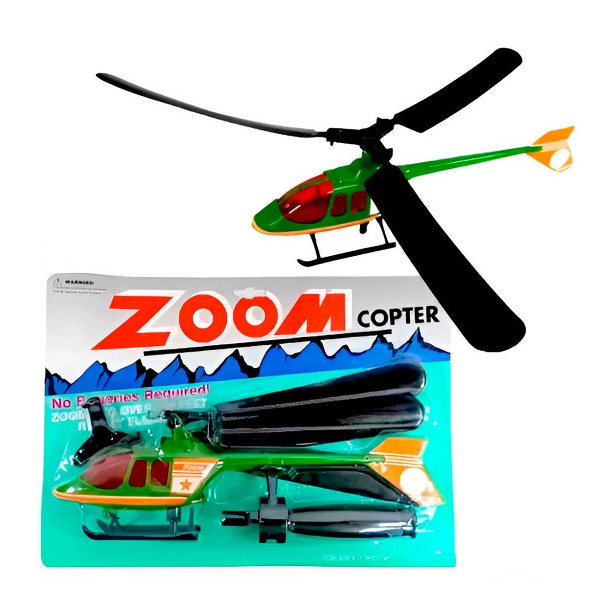 GENERICO - Helicoptero Volador Sistema Impulsado Aerodinamico Juguete