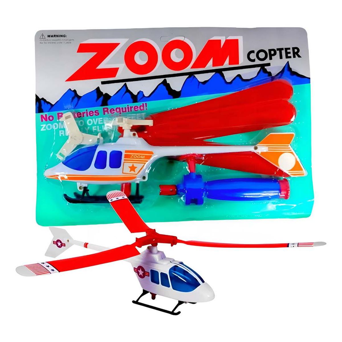 GENERICO - Helicoptero Volador Sistema Impulsado Aerodinamico Juguete