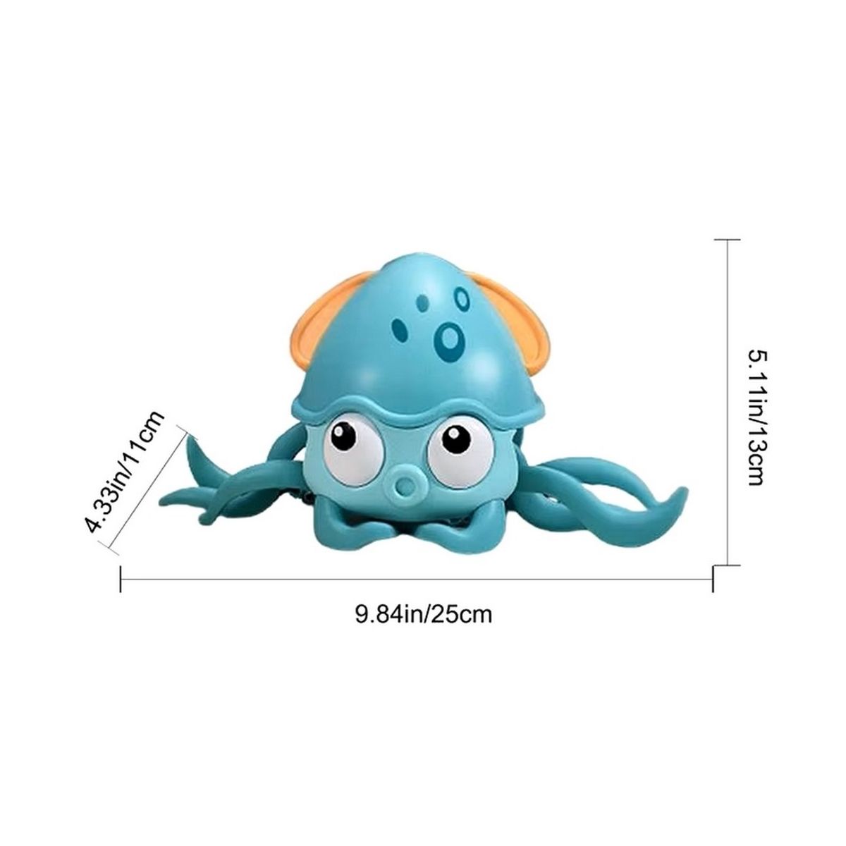 GENERICO - Juguete De Pulpo Recargable Interactivo Niño Musical Camina