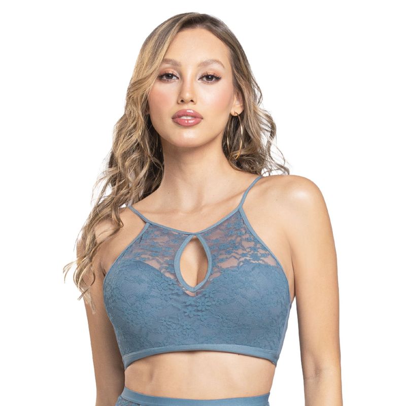 FORMAS INTIMAS - Brasier Mujer Azul Fi 100942