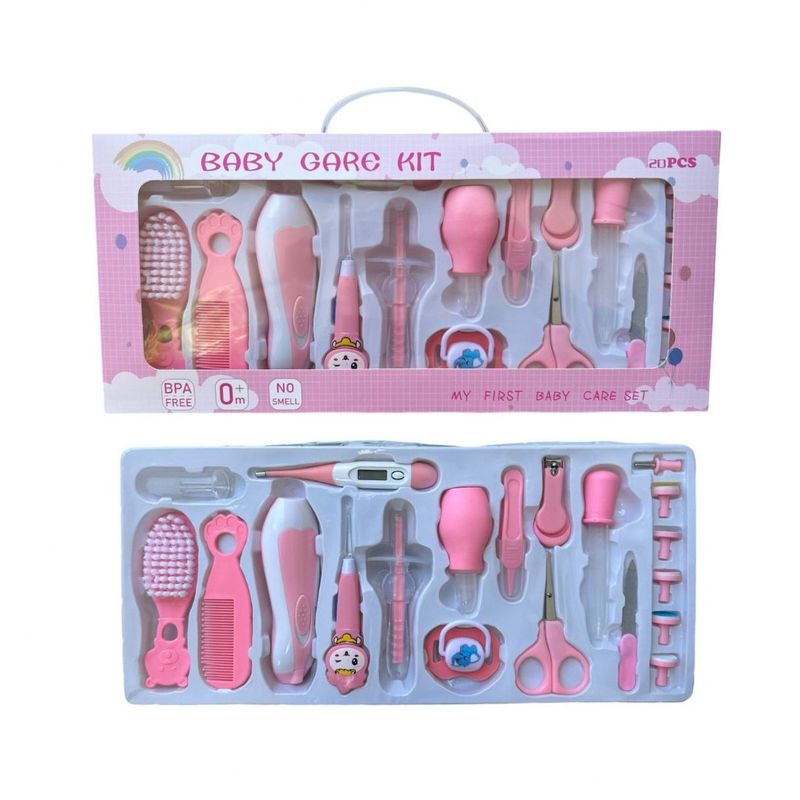 GENERICO - Set De Cuidado Higiene x20 Pcs Con Lima Electrica Para Bebe