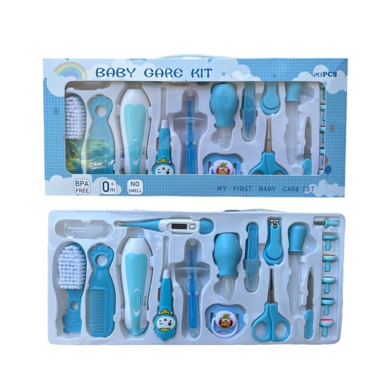 GENERICO - Set De Cuidado Higiene x20 Pcs Con Lima Electrica Para Bebe