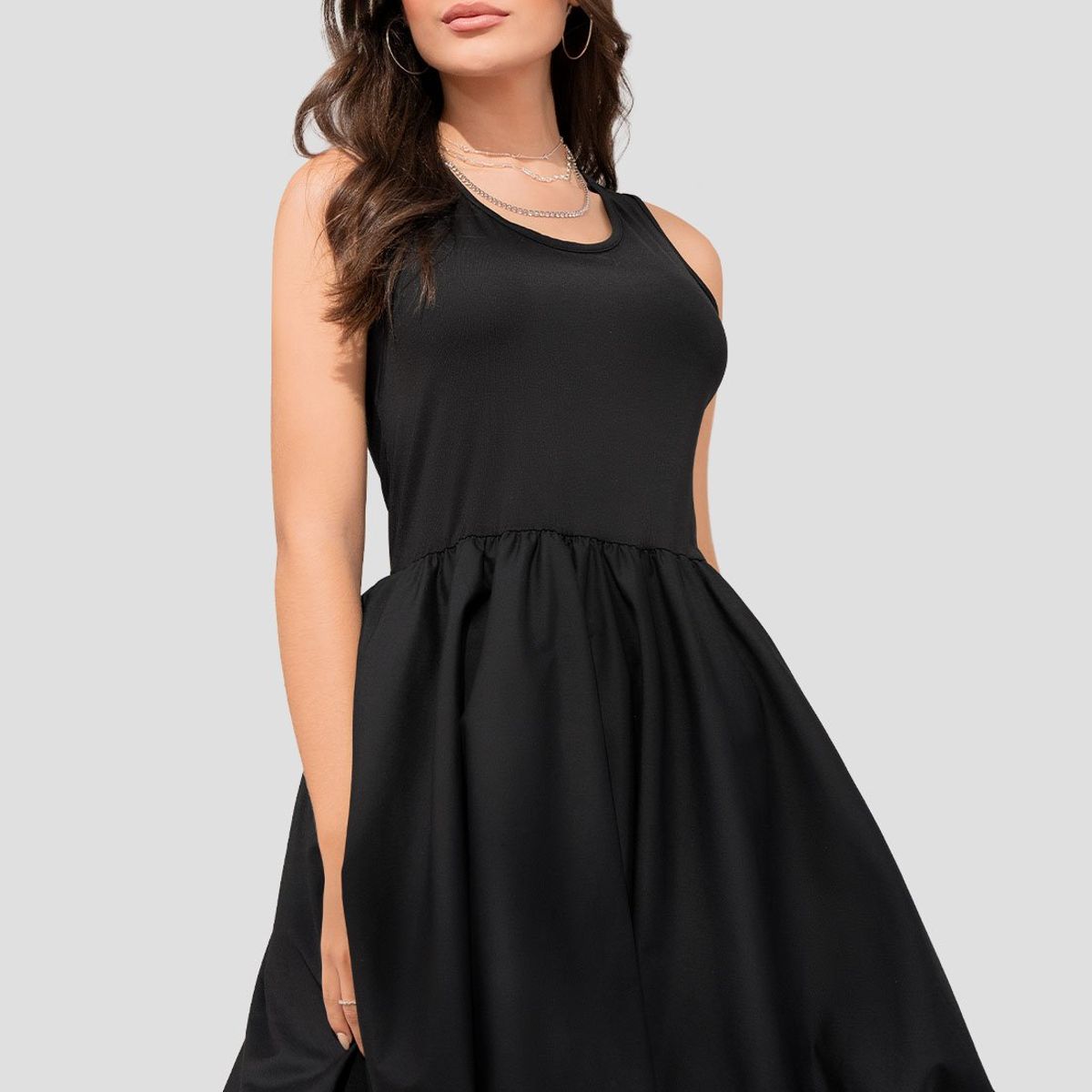 MARKETING PERSONAL - Vestido Corto Mujer Negro Mp 105150