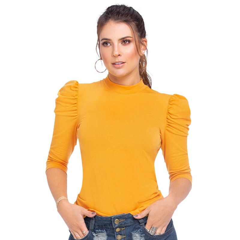 ATYPICAL - Blusa Mujer Amarillo Atypical 71598
