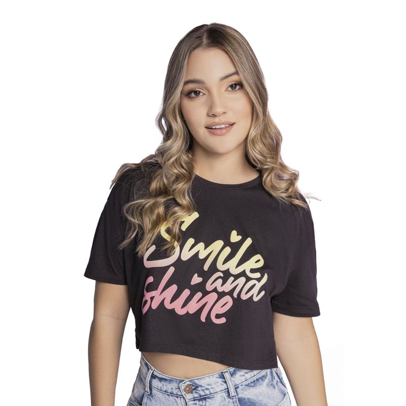 ATYPICAL - Camiseta Mujer Negro Atypical 1499