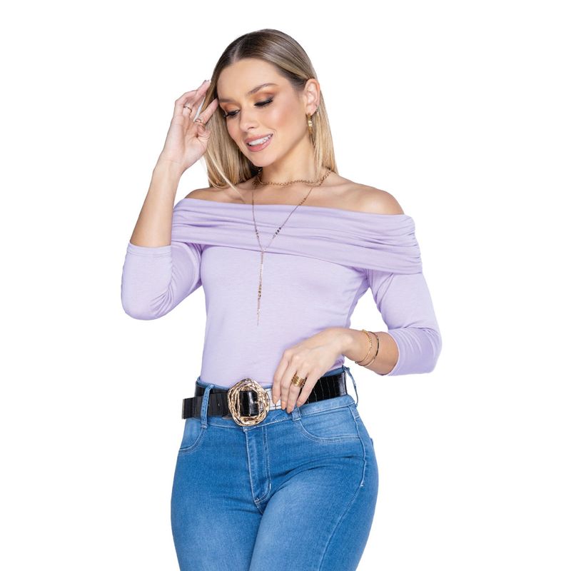 MARKETING PERSONAL - Camiseta Mujer Lila Mp 4016