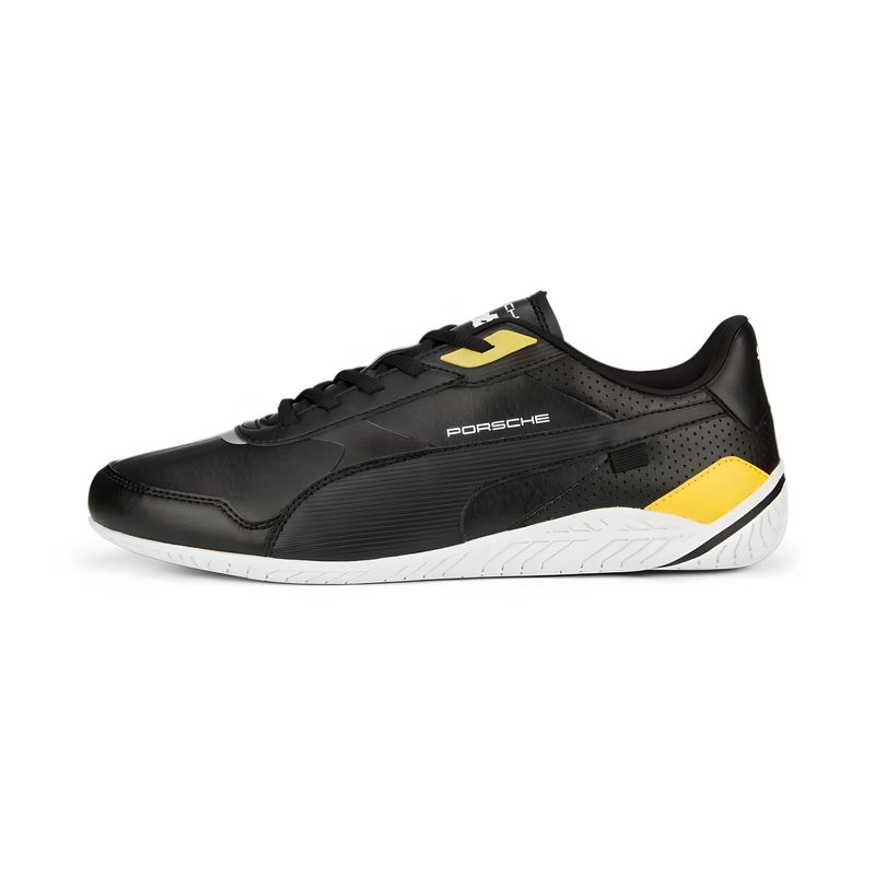PUMA - TENIS PUMA HOMBRE PORSCHE LEGACY RDG CAT 2.0 NEGRO AMARILLO 307445-01