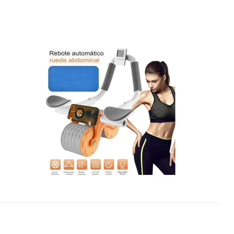 GENERICO - Rueda Abdominal Rodillo Ejercitador Abdomen Casa Contador