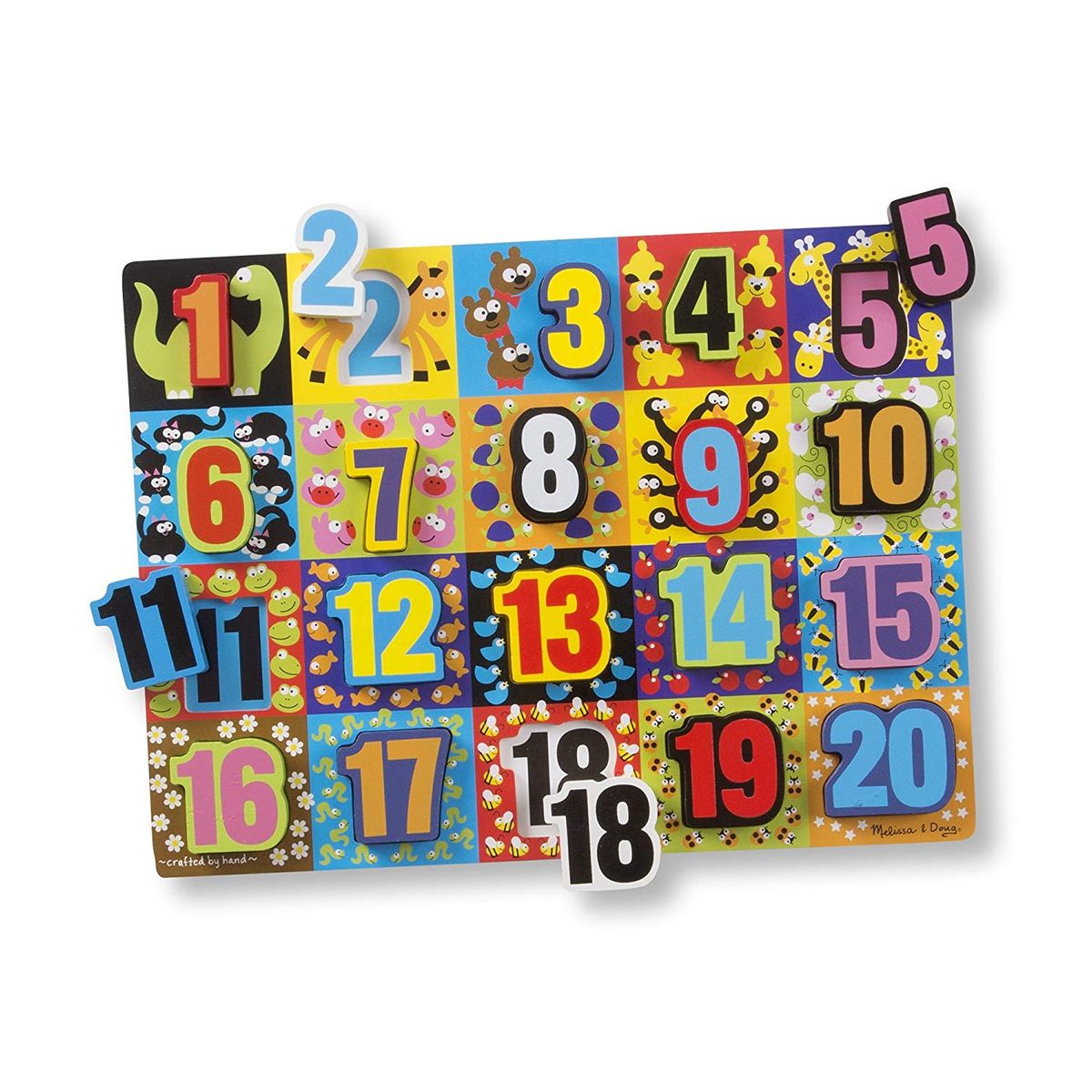 MELISSA & DOUG - Juego Didactico Melissa&Doug Para Encajar Numeros
