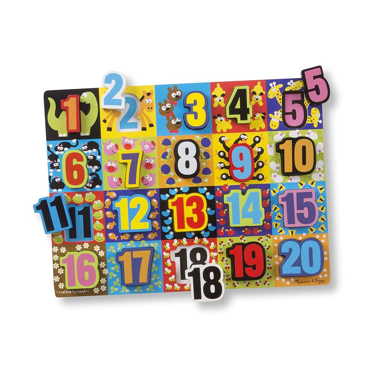 MELISSA & DOUG - Juego Didactico Melissa&Doug Para Encajar Numeros