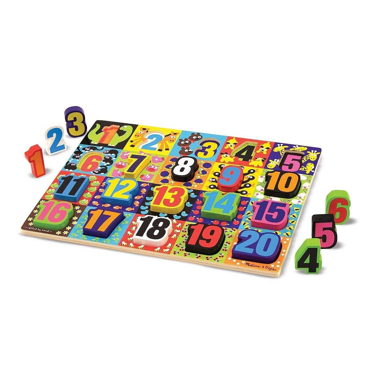 MELISSA & DOUG - Juego Didactico Melissa&Doug Para Encajar Numeros