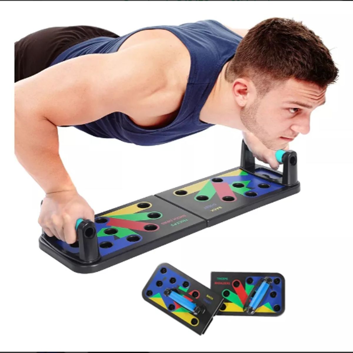 GENERICO - Tabla Push Up Sistema Completo De Flexiones