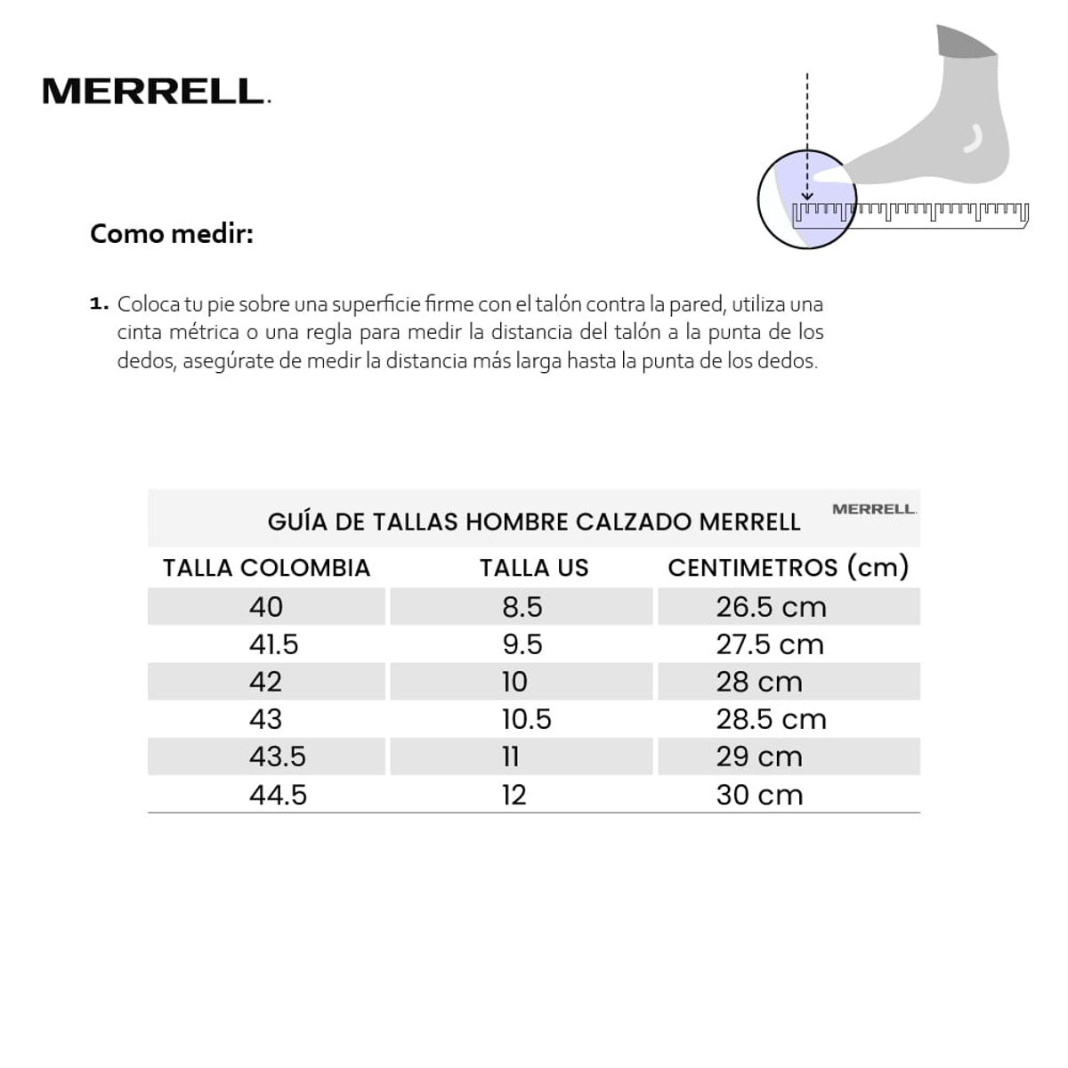 MERRELL - Tenis Merrell Marble M-Gris