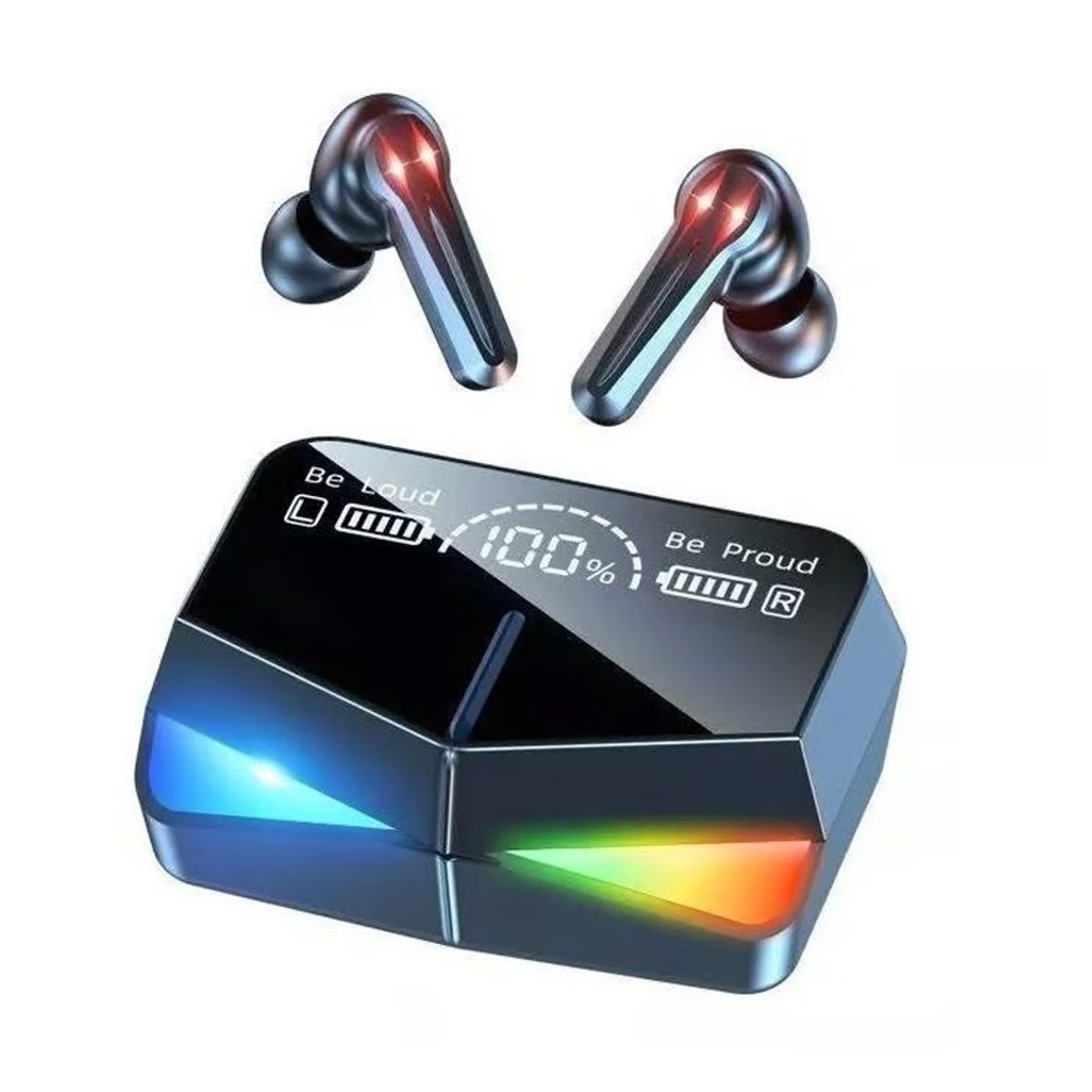 GENERICO - Audifonos Auriculares M28 Inalambricos Conectividad Bluetooth V53 Led