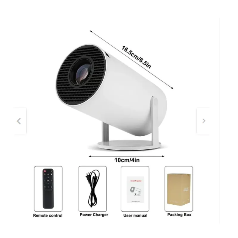 "Proyector HY300 PRO Smart 4K Android11 Wifi Bluetooth"