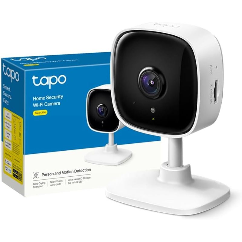 TP LINK - Cámara Seguridad TP-Link Tapo 2K Visión Nocturna Detección Movimiento