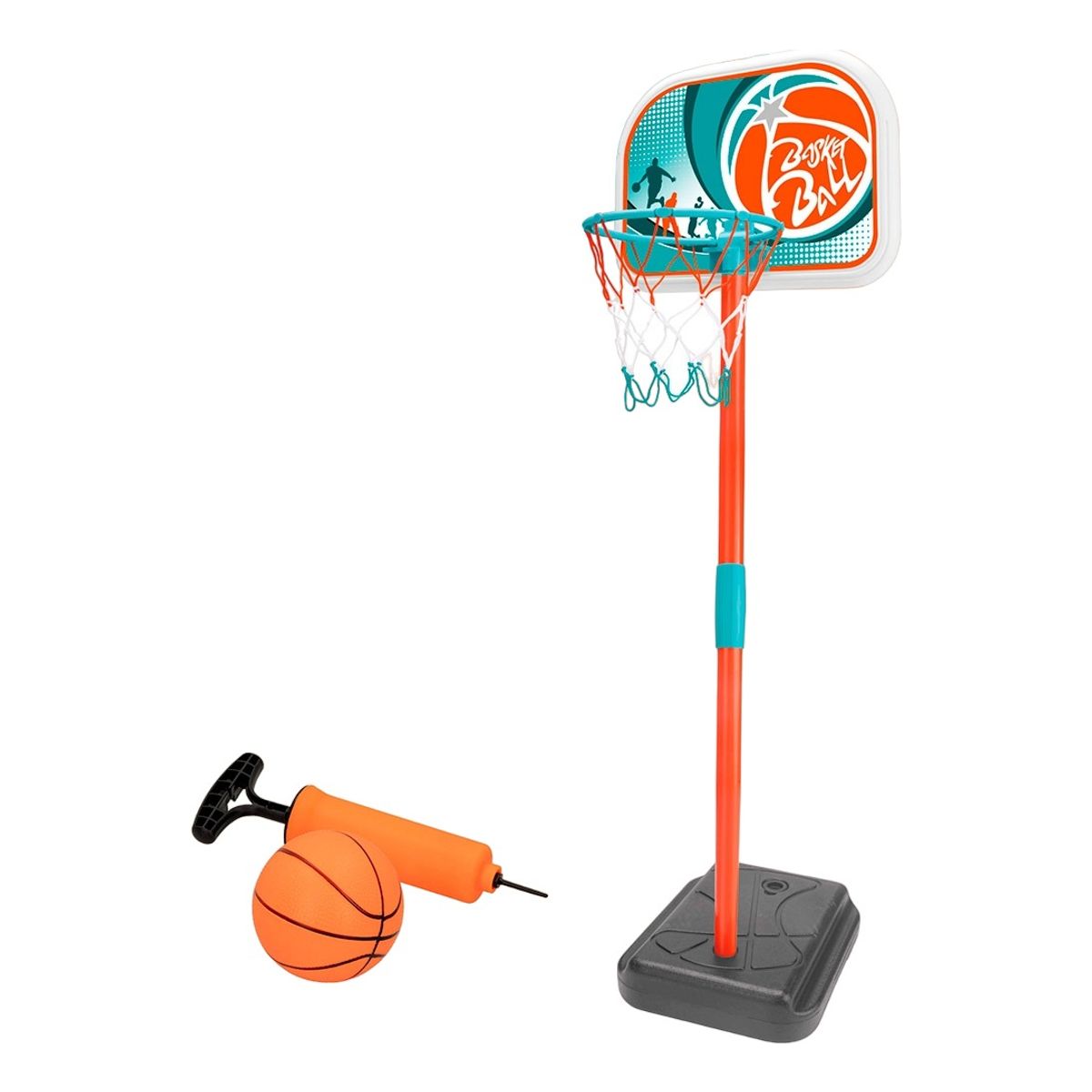 GENERICO - Aro Basketball Cancha Baloncesto Tablero Canasta Desarmable