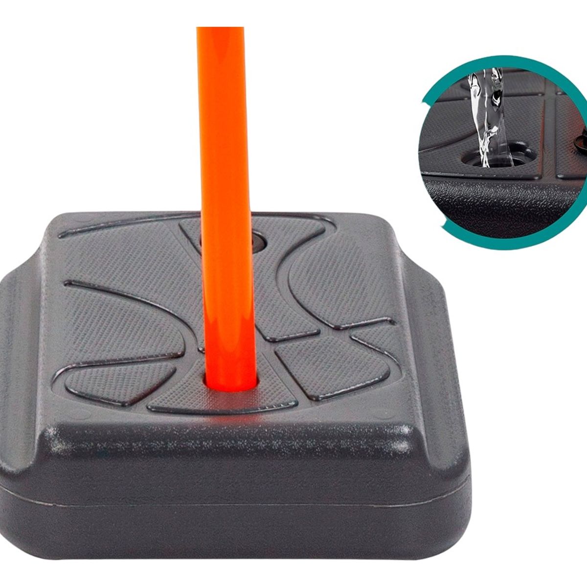 GENERICO - Aro Basketball Cancha Baloncesto Tablero Canasta Desarmable