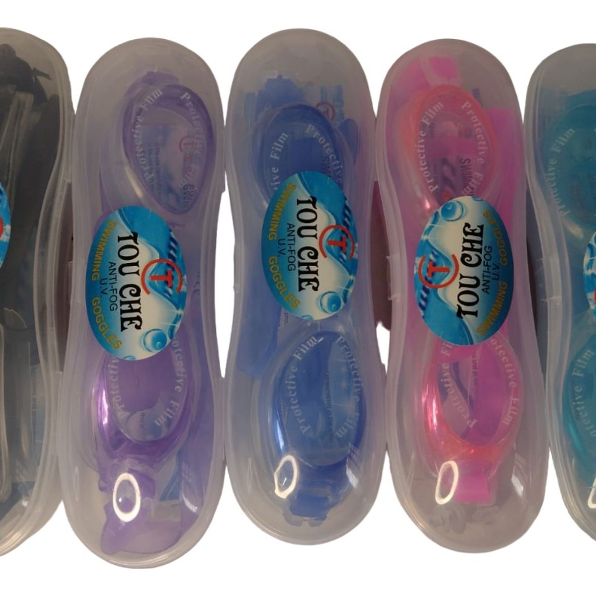 GENERICO - Gafas Natación Ergonómicas Estuche Transparente