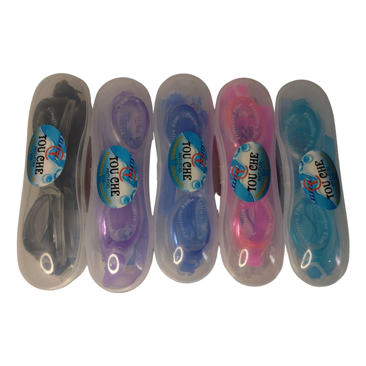 GENERICO - Gafas Natación Ergonómicas Estuche Transparente